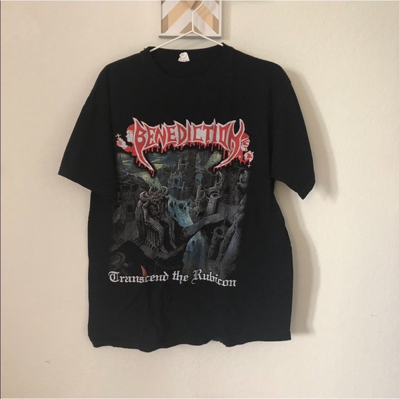 Benediction Metal Tee Shirt Band Merch 